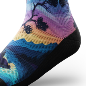 Star Gazer Knee-High Compression Socks