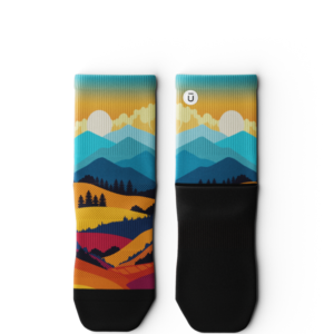 Sun Valley Athletic Quarter Socks