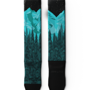 Take A Hike Knee-High Compression Socks