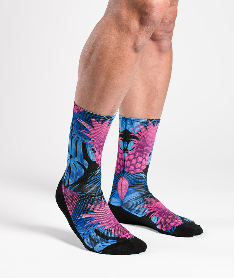 Tropic Like It's Hot Athletic Crew Socks - Image 4