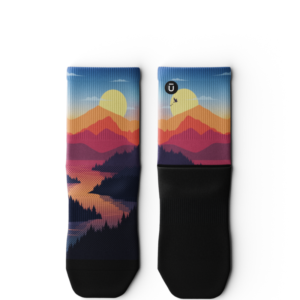 Wanderlight Athletic Quarter Socks