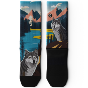 Yellowstone Athletic Crew Socks