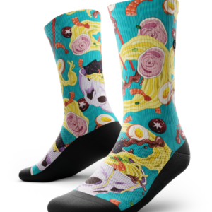 Bone Appetit Athletic Crew Socks