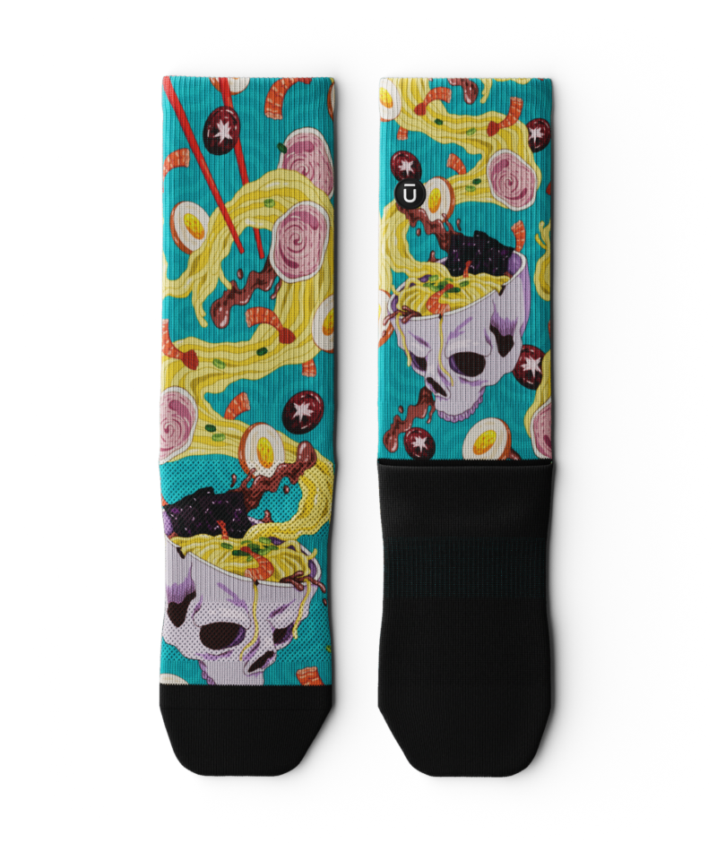 Bone Appetit Athletic Crew Socks - Image 2