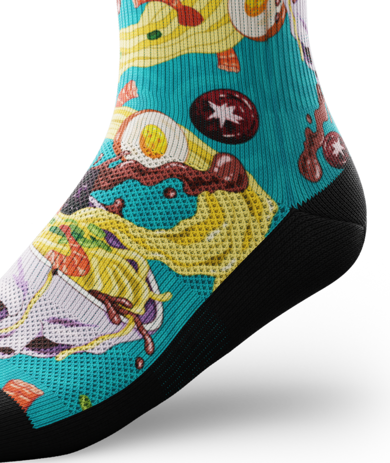 Bone Appetit Athletic Crew Socks - Image 5