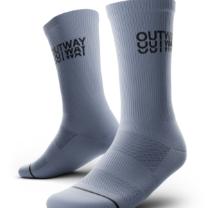 Core Blue Athletic Crew Socks