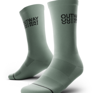 Core Green Athletic Crew Socks