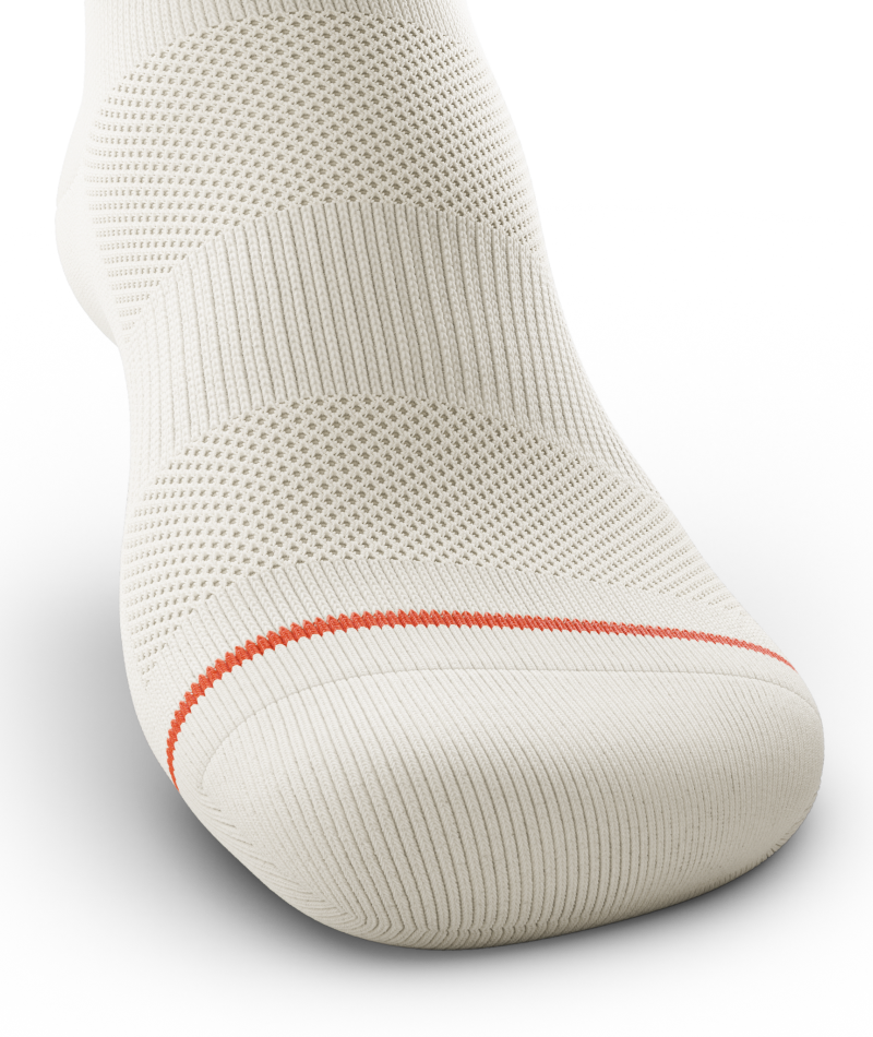 Core Off White Athletic Crew Socks - Image 4