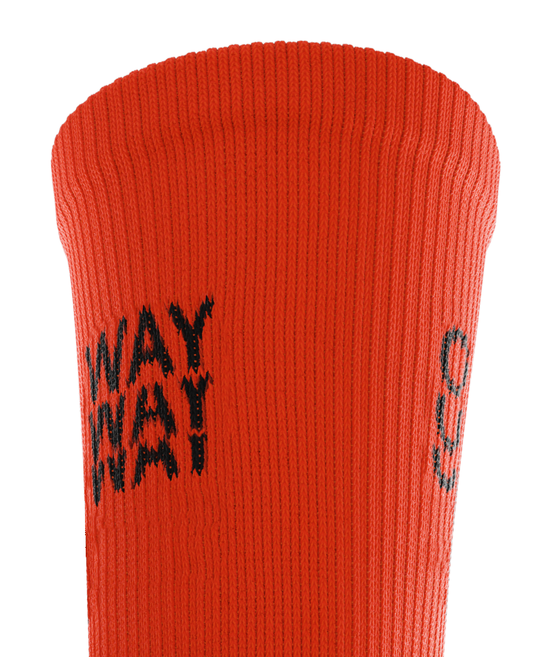 Core Orange Athletic Crew Socks - Image 6