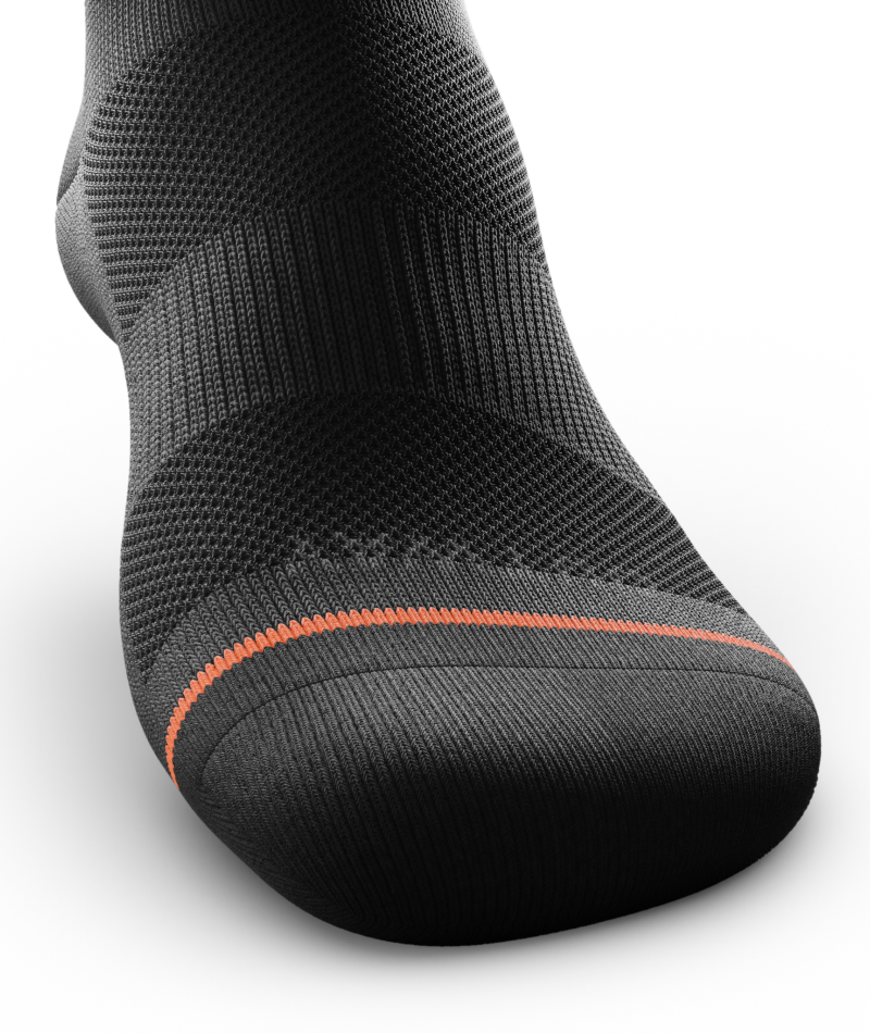 Flagship Black Athletic Crew Socks - Image 4