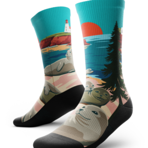 Prince Edward Athletic Crew Socks