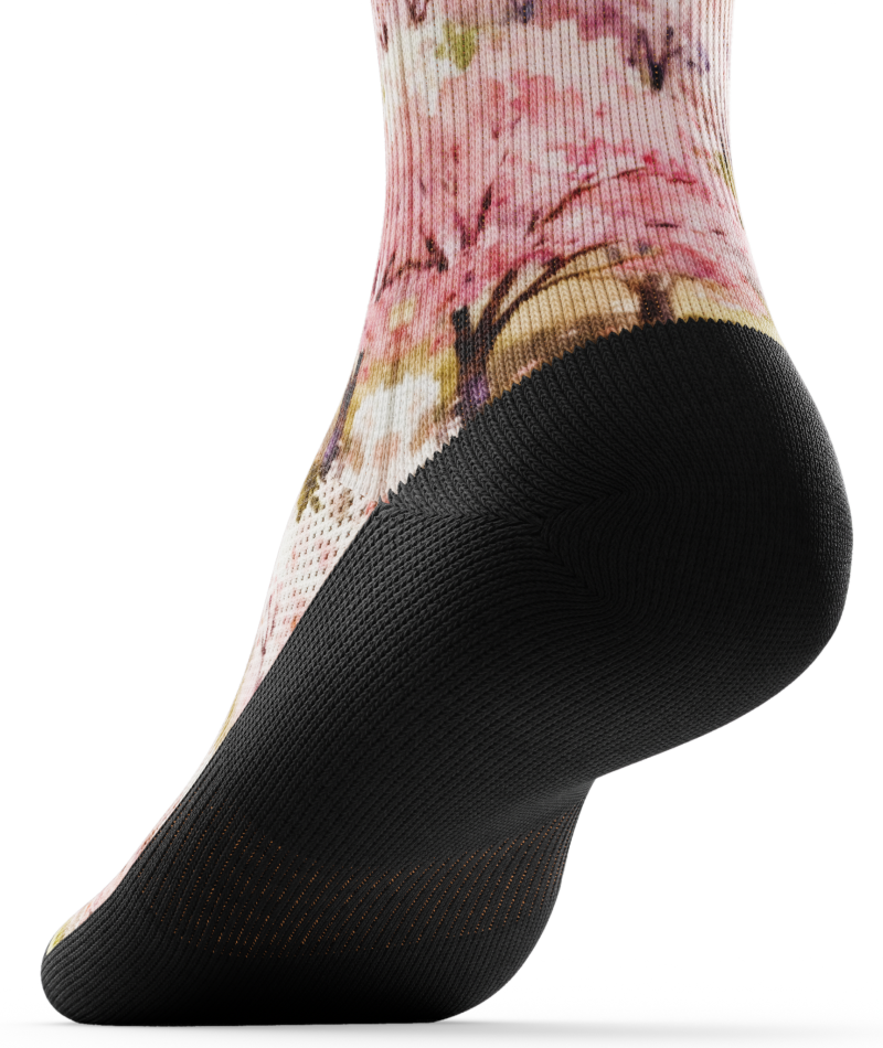Sakura Athletic Crew Socks - Image 3