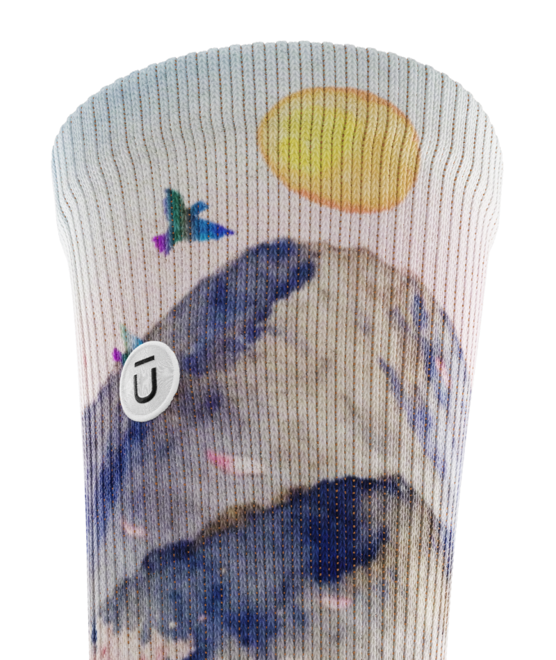 Sakura Athletic Crew Socks - Image 6