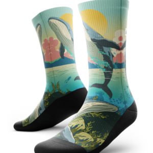 Splashtacular Athletic Crew Socks