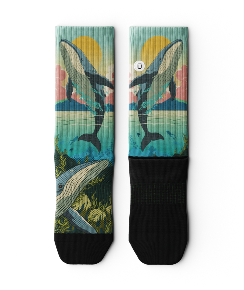 Splashtacular Athletic Crew Socks - Image 2
