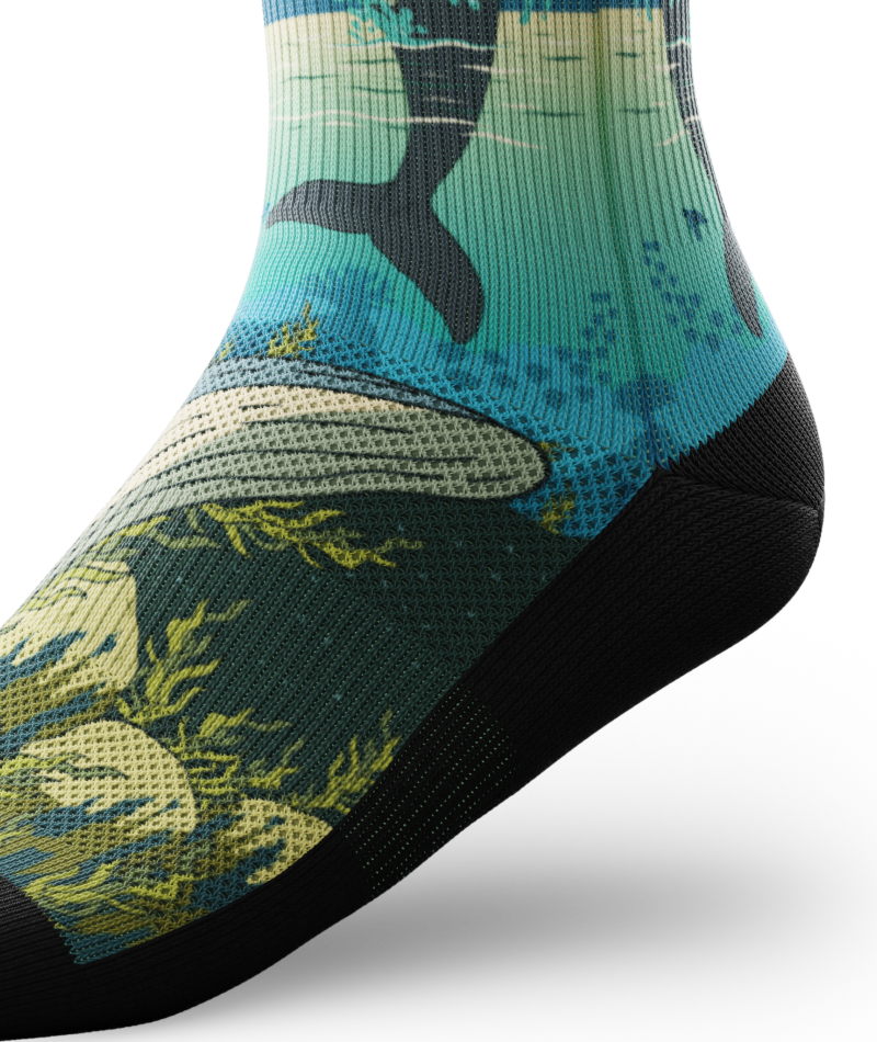 Splashtacular Athletic Crew Socks - Image 5