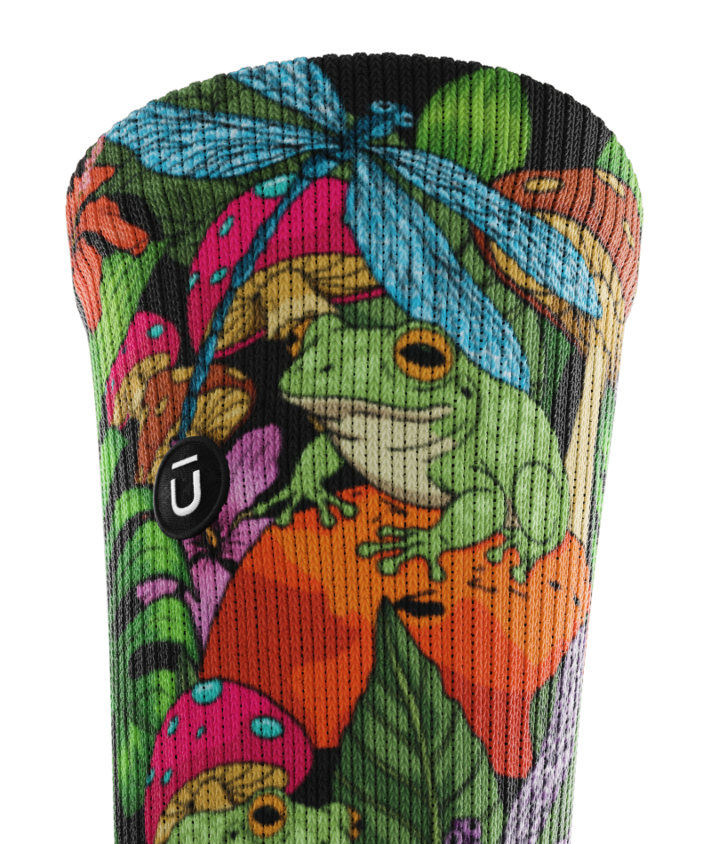 Unfrog-ettable Forest Athletic Crew Socks - Image 6