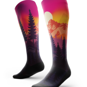 Wild Solstice Knee-High Compression Socks