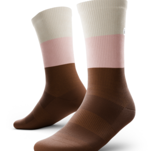 Chocolate Pistachio Athletic Crew Socks