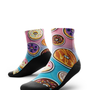 Glazed Athletic Quarter Socks