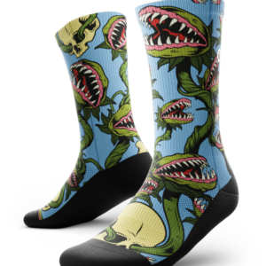 Plants Gone Wild Athletic Crew Socks